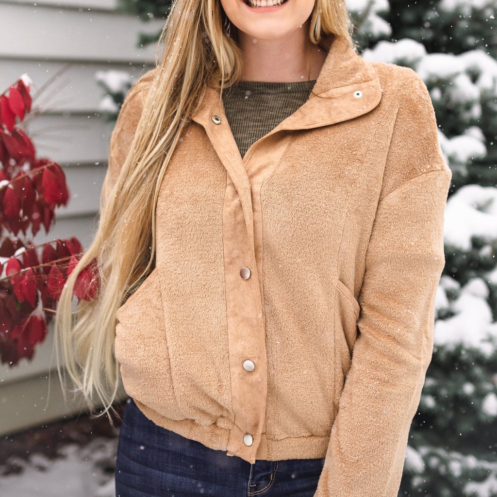 Soft Button Up Jacket